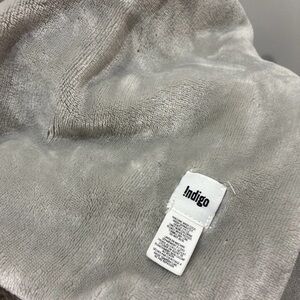 Indigo Soft Gray Throw Blanket